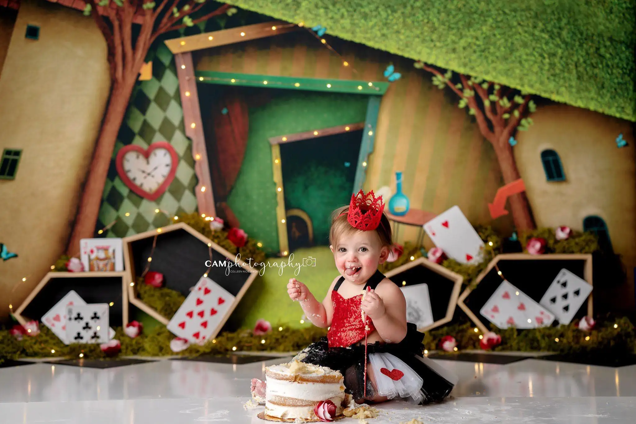 Crazy Jungle Backgrounds Cake Smash Kids Adult Photography Props Child Baby Poker Decors Photo Studio Backdrops