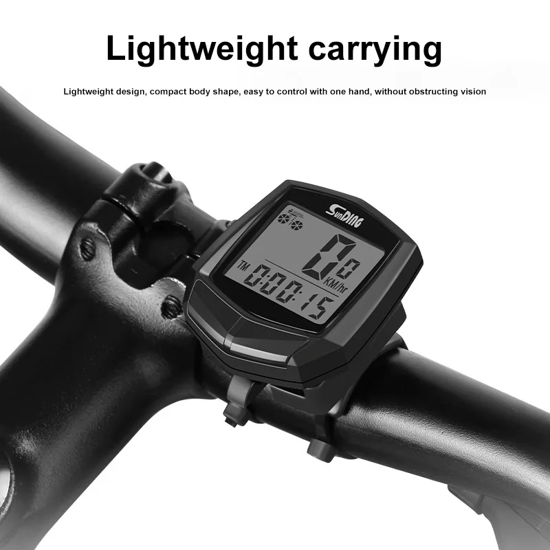 Waterproof Wired Digital Bike Ride Speedometer Odometer Bicycle Cycling Speed Counter Code Table Bicycle Bike Accessories