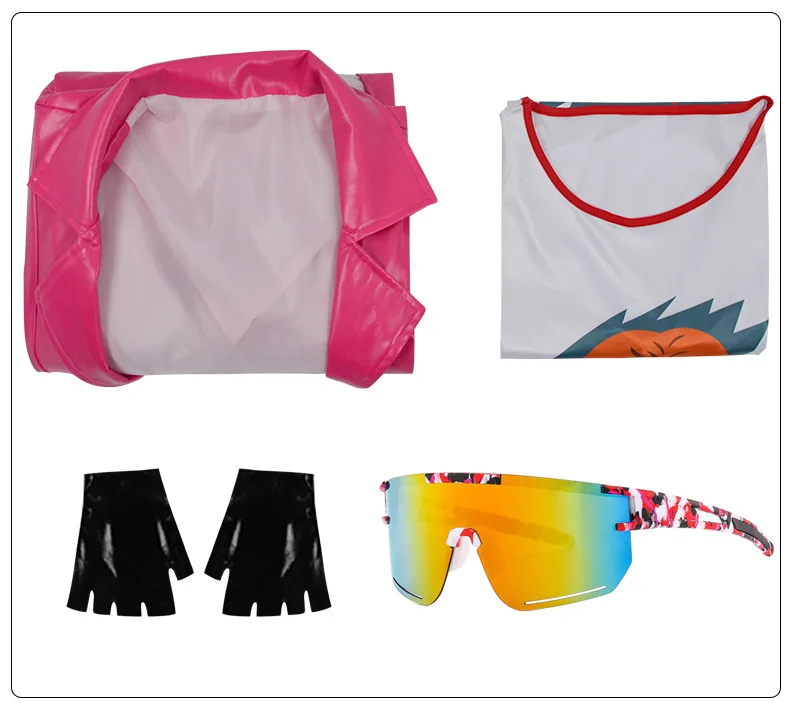 أزياء Garrett Cosplay Garrison لفيلم ستيف رول بلاي معطف وردي موحد عالي الجودة لملابس كرنفال الهالوين للرجال