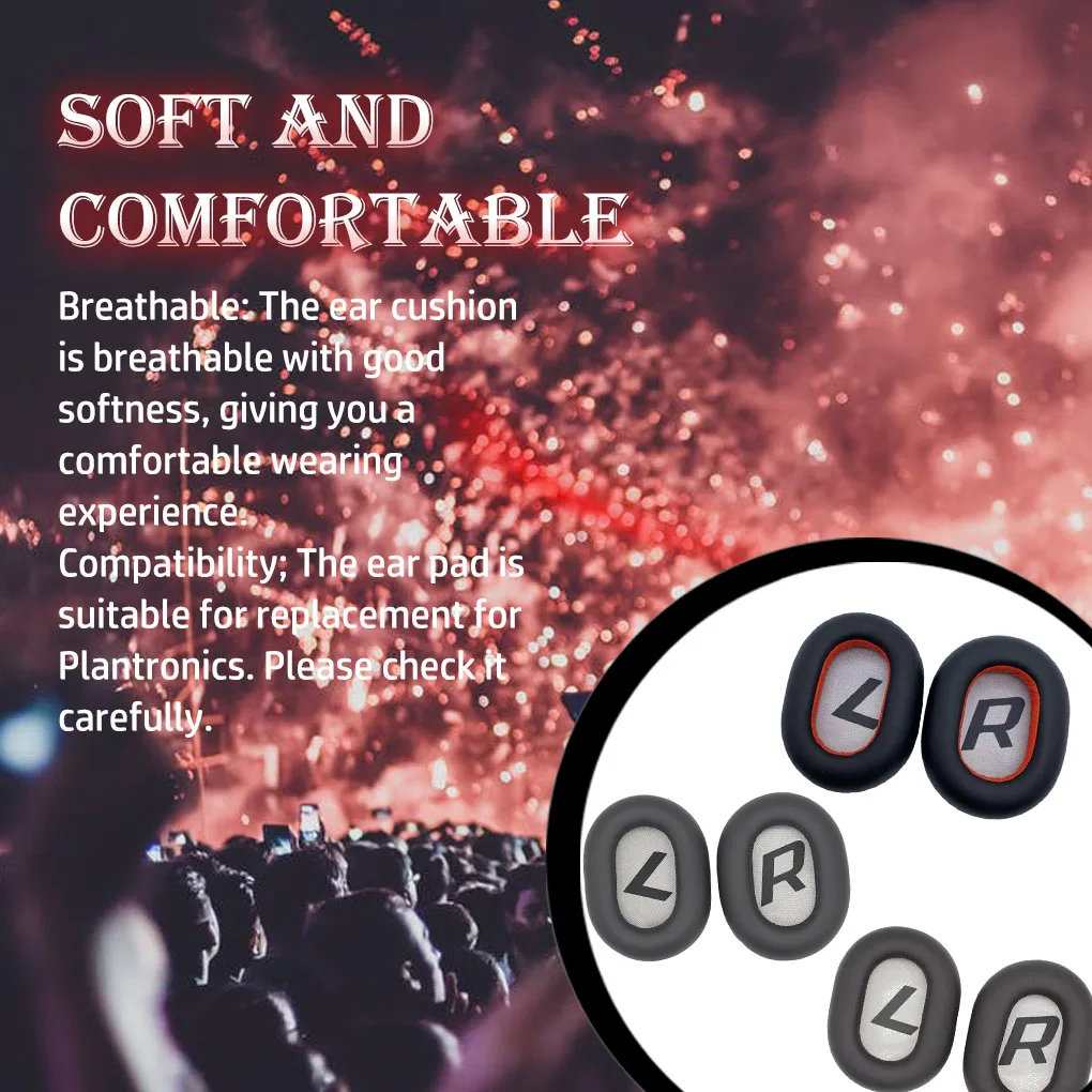 Oreillettes en cuir pour Communautés tronics BackBeat Pro 2, coussinets de remplacement pour téléphone, coussin en éponge pour sauna, noir, 2 pièces