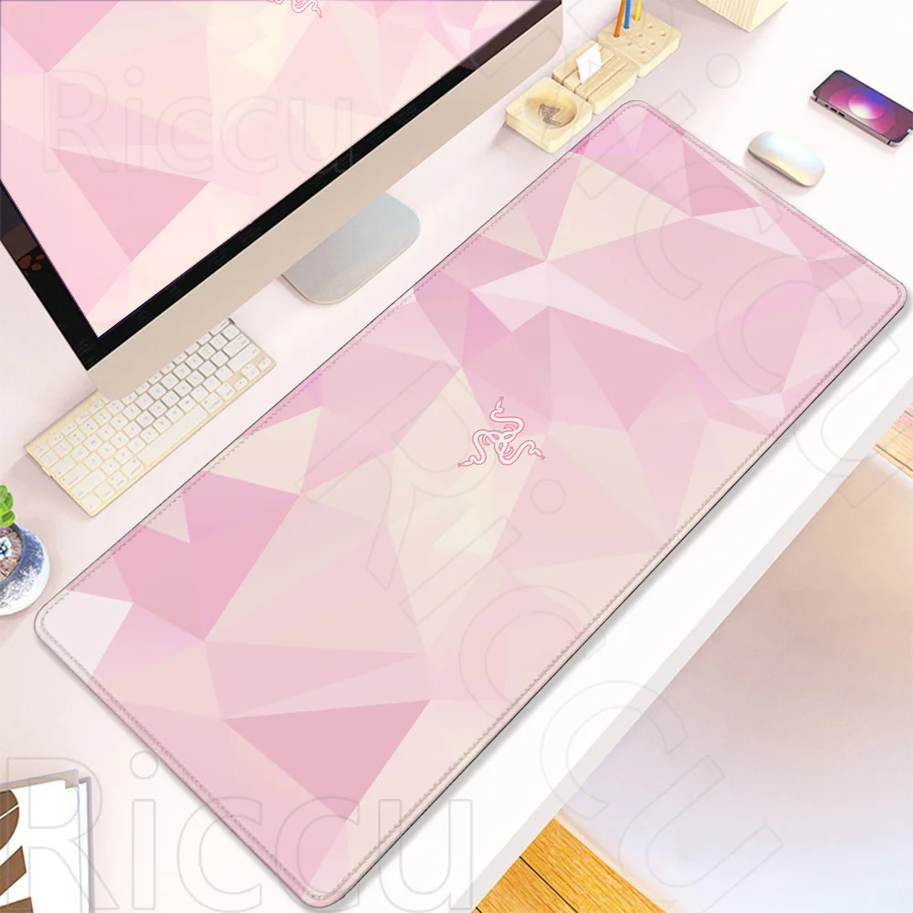 

HD Esports R-Razer Коврик для мыши ПК периферийный коврик для комиксов 90x40 см Kawaii Настольный коврик Геймер Игровой компьютер Офисный коврик для мыши Клавиатура