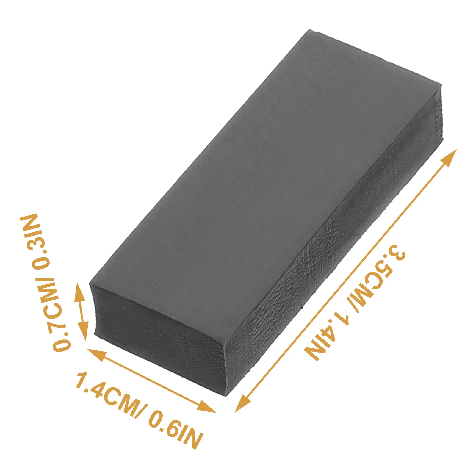 10pcs Photosensitive 7MM Thick Circular Mat for Clear Printing Efficient Ink Absorption Elastic Smooth Grip