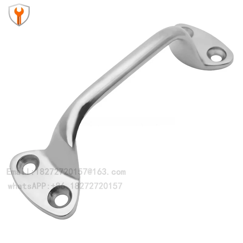 5PCS High Mirror Polished 316/304 Stainless Steel Marine Hardware Boat Parts Handle Armrest