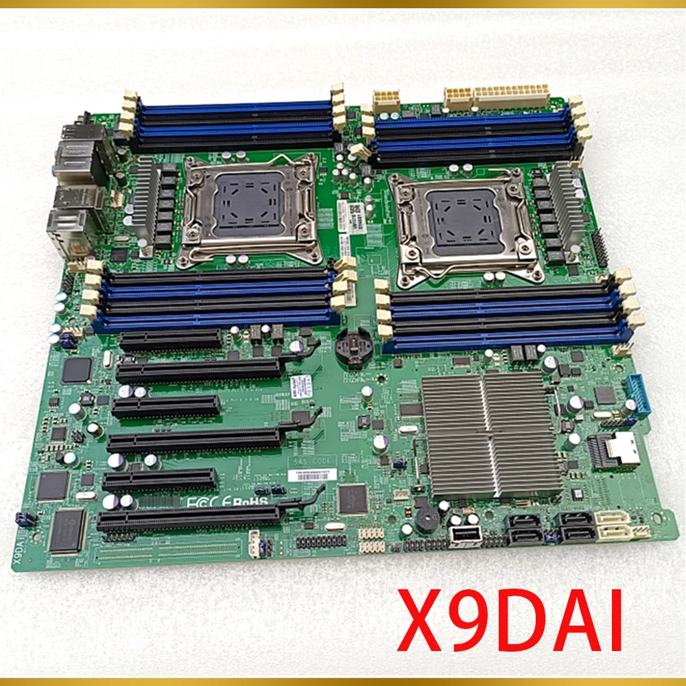 For Supermicro Xeon® Motherboard Dual (LGA2011) E5-2600 V1/V2 Family ECC DDR3 PCI-E 3.0 X9DAi