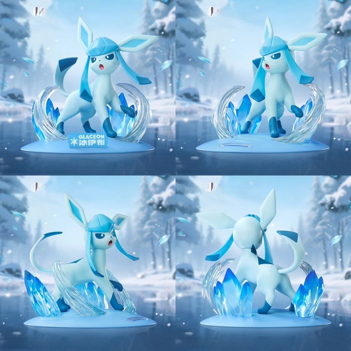 Originalprodukt Pokemon Anime Actionfiguren PIKACHU Mewtwo GENGAR SYLVEON LUCARIO Sammlerstücke Modell Ornament Spielzeug Geburtstagsgeschenk – Detail 5