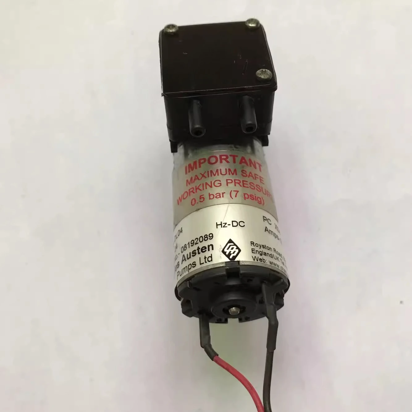 Diaphragm pump, liquid pump, gas-liquid mixed pump for GS200/300 biochemical instrument DC24v