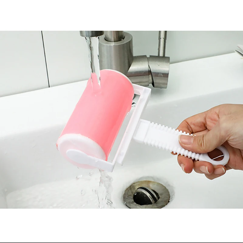 1PCS Hot Sale Household Colorful Cleaning Tools Lint Roller Remover Sticky Brush Roller For Pet Hair