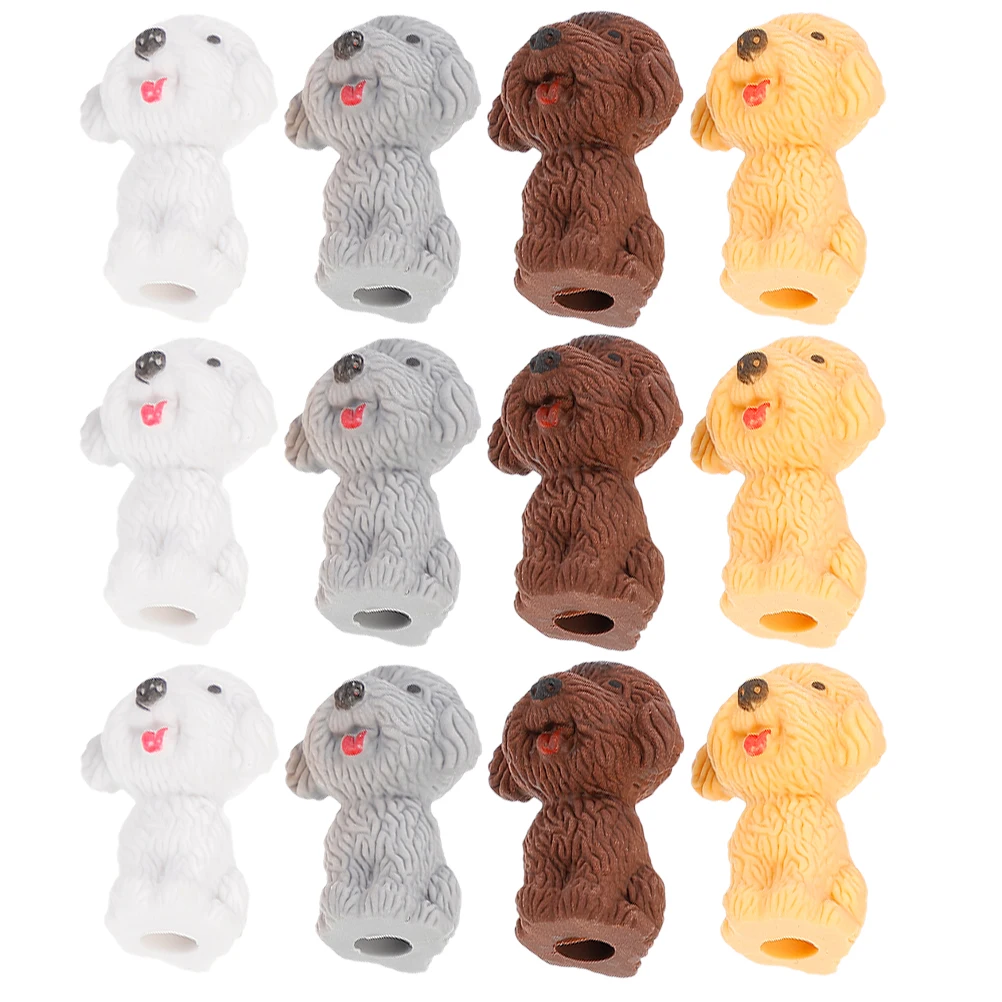 

24Pcs Cute Erasers Animal Design Delicate Pencil Erasers for Office Drawing Classroom Use Decorative Erasing Tool Study Table