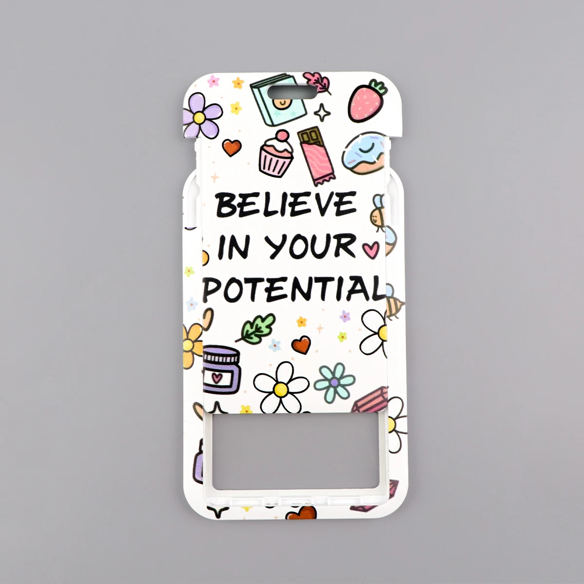 مضحك زهرة يقتبس الحبل الرقبة حزام المفاتيح بطاقة غطاء شارة حامل الهاتف المحمول شنق حبل كيرينغ تأثيري اكسسوارات الهدايا #5