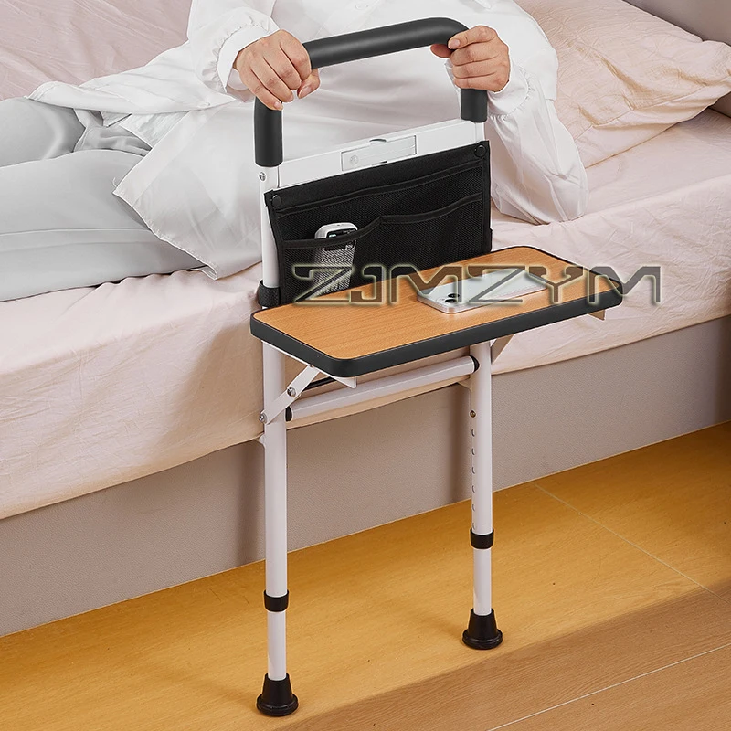 노인 장애인 지원 랙을 위한 탁상용 접이식 침대 옆 난간 침대 옆 지원 레일 낙상 방지 노인 보조 장치