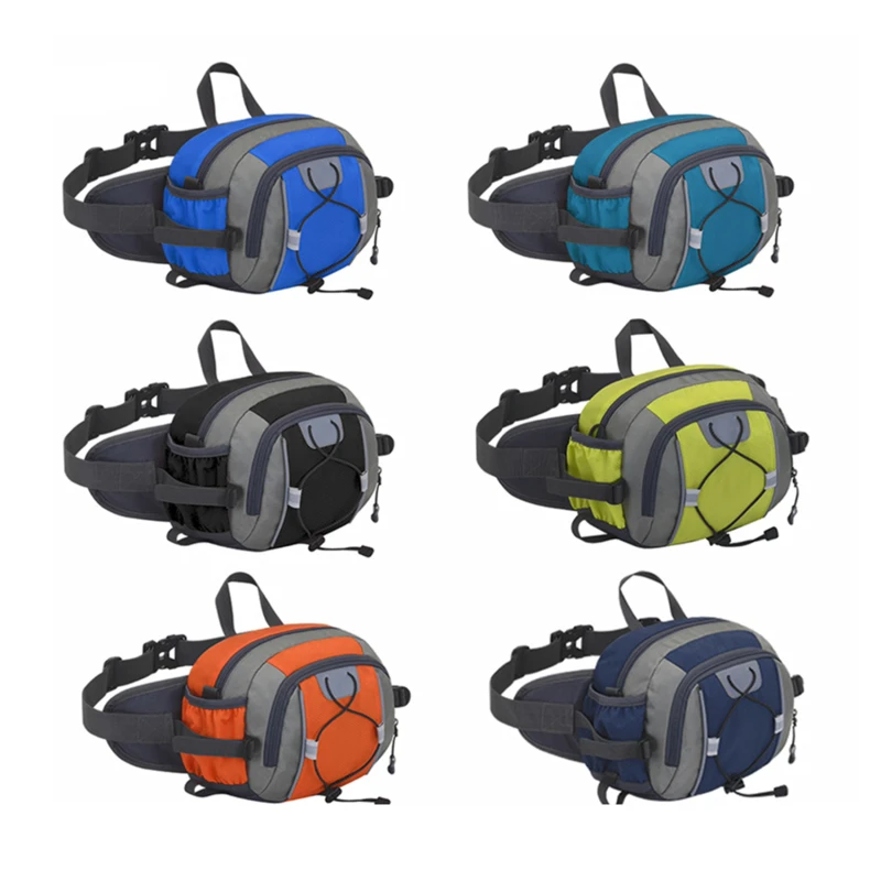 Casual Outdoor Sport Waist Packs High Quality Nylon Waterproof Men Waist Belt Bags Multifunctional Travel Storage Crossbody Bag