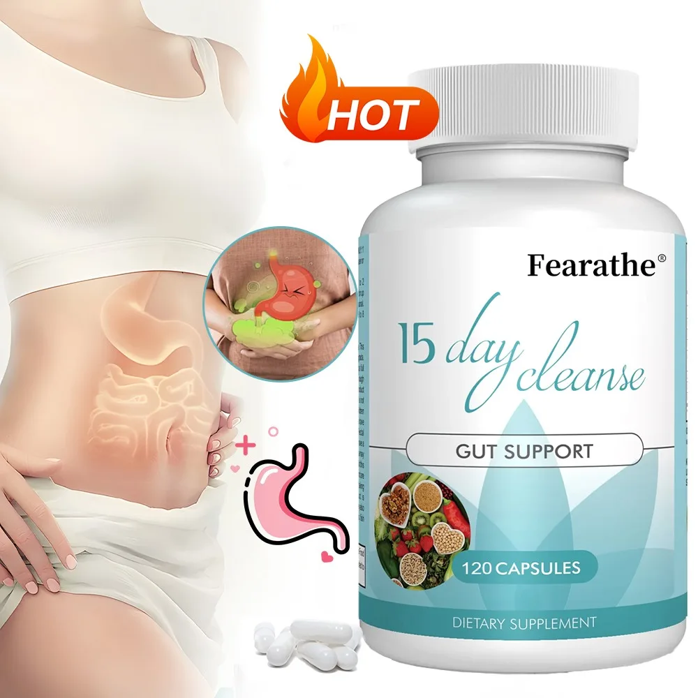 Gut and Colon Support - 15 Day Cleanse | Promotes Bowel Movement, Relieves Constipation, and Relaxes The Mind and Body