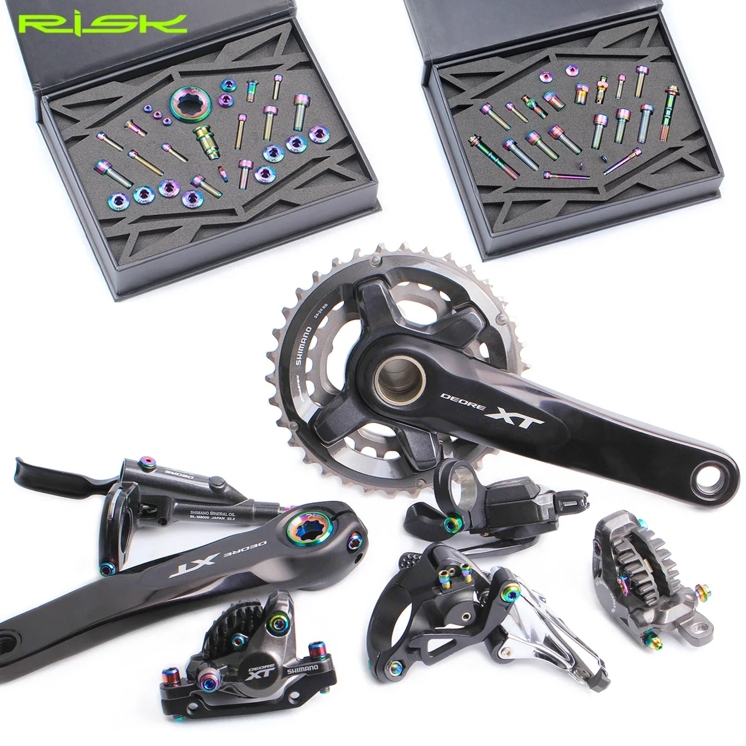 kit-de-tornillos-de-aleacion-de-titanio-risk-para-bicicleta-de-montana-m7000-xt-slx-m8000-tornillos-de-cambio-y-freno-de-disco-hidraulico-para-bicicleta-mtb