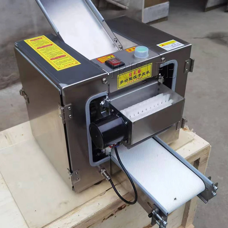Automatic Pasta Tortilla Momo Samosa Gyoza Wonton Spring Roll Maker Dumpling Skin Wrapper Machine