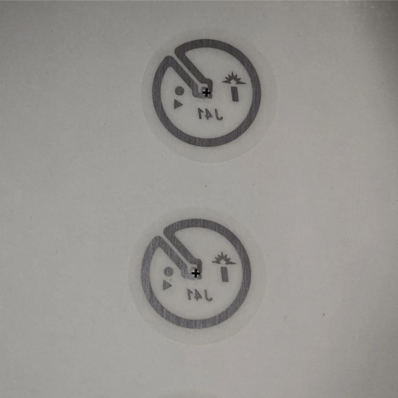 UHF RFID tag sticker Impinj Monza 4E J41 wet inlay 915mhz 900 868mhz 860-960MHZ EPCC1G2 6C smart adhesive passive RFID tags labe - Detail 1