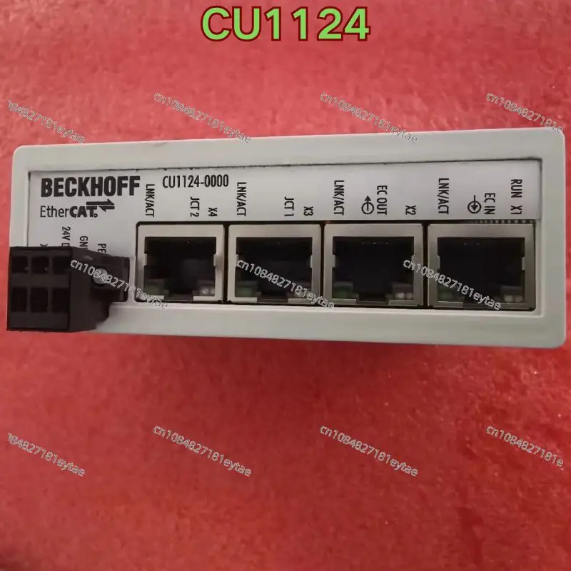 Second-hand PLC module CU1124 function test is normal