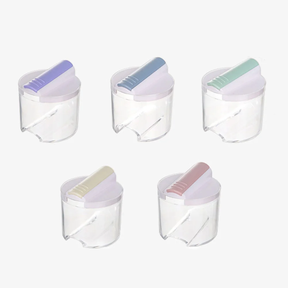 

Shaker Set Plastic Airtight Containers Condiment Shaker For Salt Pepper Spice Sugar Storage Kitchen Organizer
