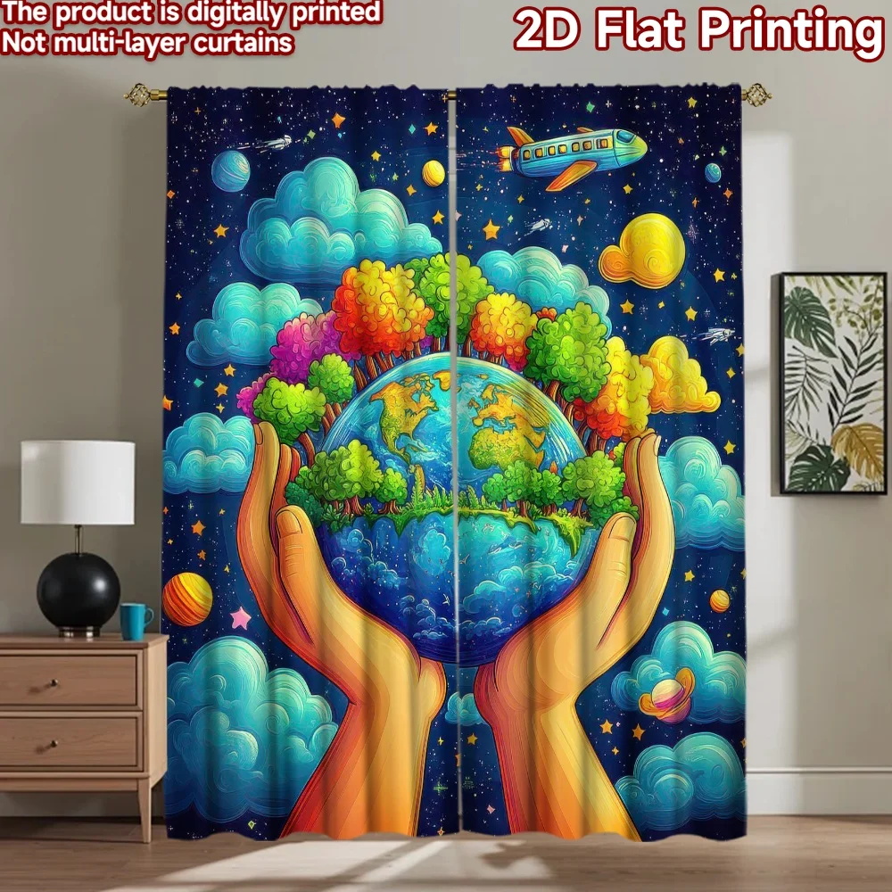 

1pc 2D flat Photography Backdrop Background Banner Eh Day Hands Holding Eh 100% Polyester Family Party Decoration for Suitable