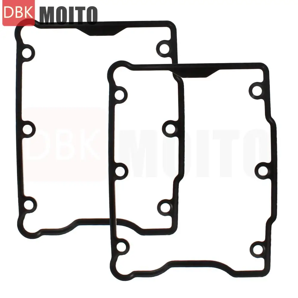 Motorcycle Rocker Box Tappet Cover Exhaust Gasket Ring Seal Kit Set Engine Gasket For Harley Dyna Softail Electra Glide Fat Boy view 2