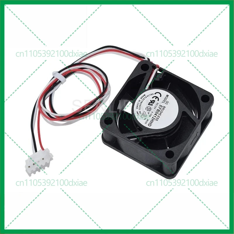 

2pcs New EFB0412HHD -R00 DC12V 0.15A 4020 Cooler For Huawei 3600 5600 H3C Delta Server Cooling Fan