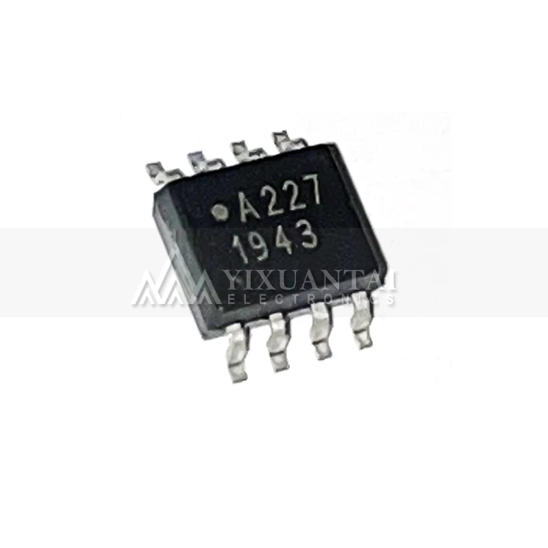 10pcs/lot  ACPL-227-500 EOPTOISOLATOR 3KV 2CH TRANS 8SOIC SOP-8 ACPL 227 500E Marking: A227