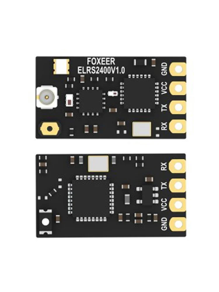 جهاز استقبال Foxeer ELRS 2.4G إشارة إرسال موثوقة PA + LNA مع هوائي T لطائرة سباق RC FPV بدون طيار #5
