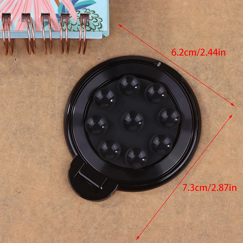 Secure Grip Magnetic Phone Holder with Silicone Ring and Anti-slip Suction Cup Design