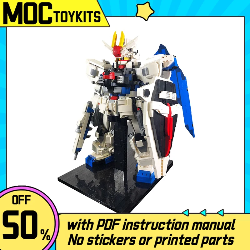 

MOC Building Blocks Set Combat Robot Mech 40cm Large Assembled Model Toy Boy Birthday Gift 2452pcs