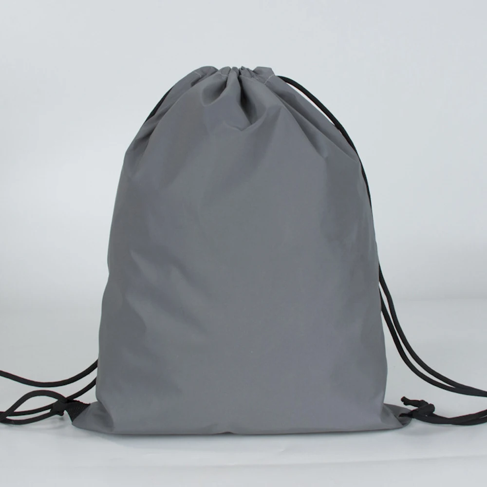 Adjustable High Visibility Reflective Bicycle Bag Pannier Cycling Hydration Bike Backpack Running Hiking Shoulder Bag