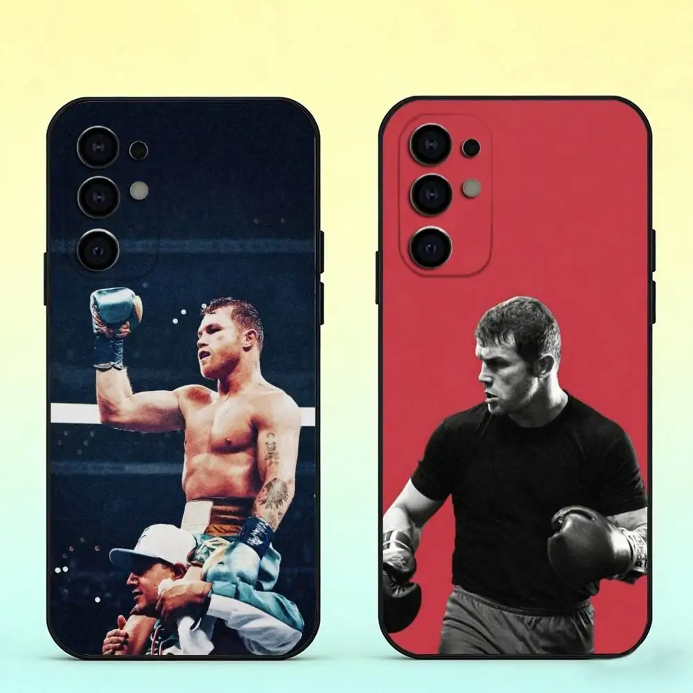 Mexico Boxing Canelo Alvarez Phone Case For Samsung S25,S24,S21,S22,S23,S30,Ultra,S20,Plus,Fe,Lite,Note,10,Black Cover