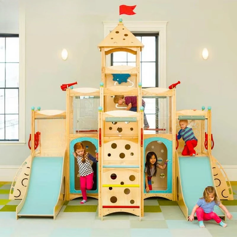 Kindergarten indoor and outdoor children's playground equipment slide swing game children's fitness game room