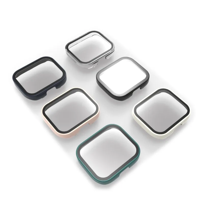 إطار حماية كامل التغطية ، شاومي مي ووتش 3 لايت ، ساعة ريدمي 3 ، غطاء حافظة واقي ، خفف لساعة ريدمي