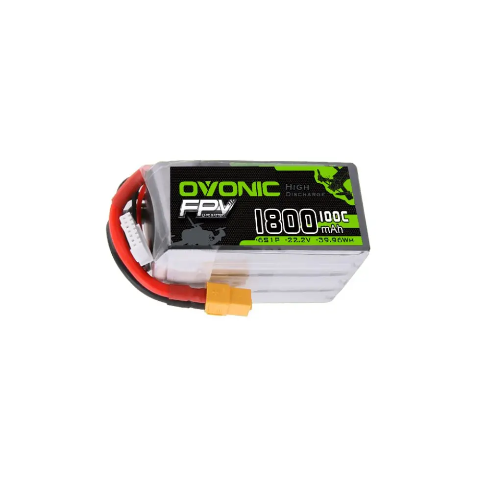 OVONIC 3S Lipo 850 MAh 80C XT30 – Lot De 2 Batteries Pour Drone FPV, Avion Et Quadcoptère