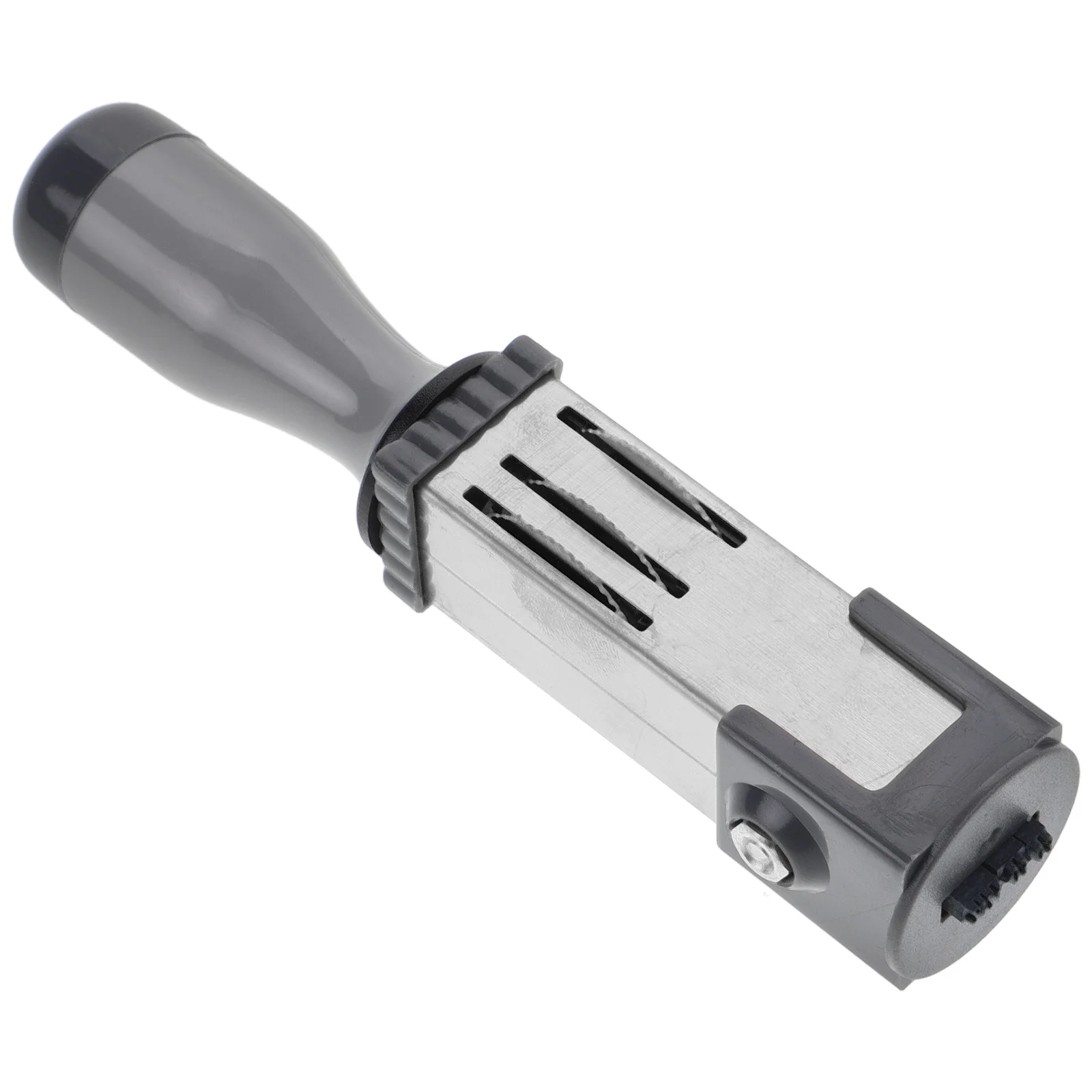 Date Stamp Material (round 21mm) Handheld Stamper Portable Rolling Daily Use DIY Roller File Pp Metal Time