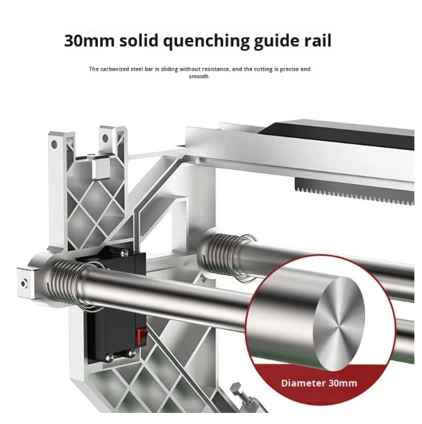 Industrial Grade 800mm-1200mm Ceramic Tile Cutting Machine 45-Degree  Push Knife Desktop