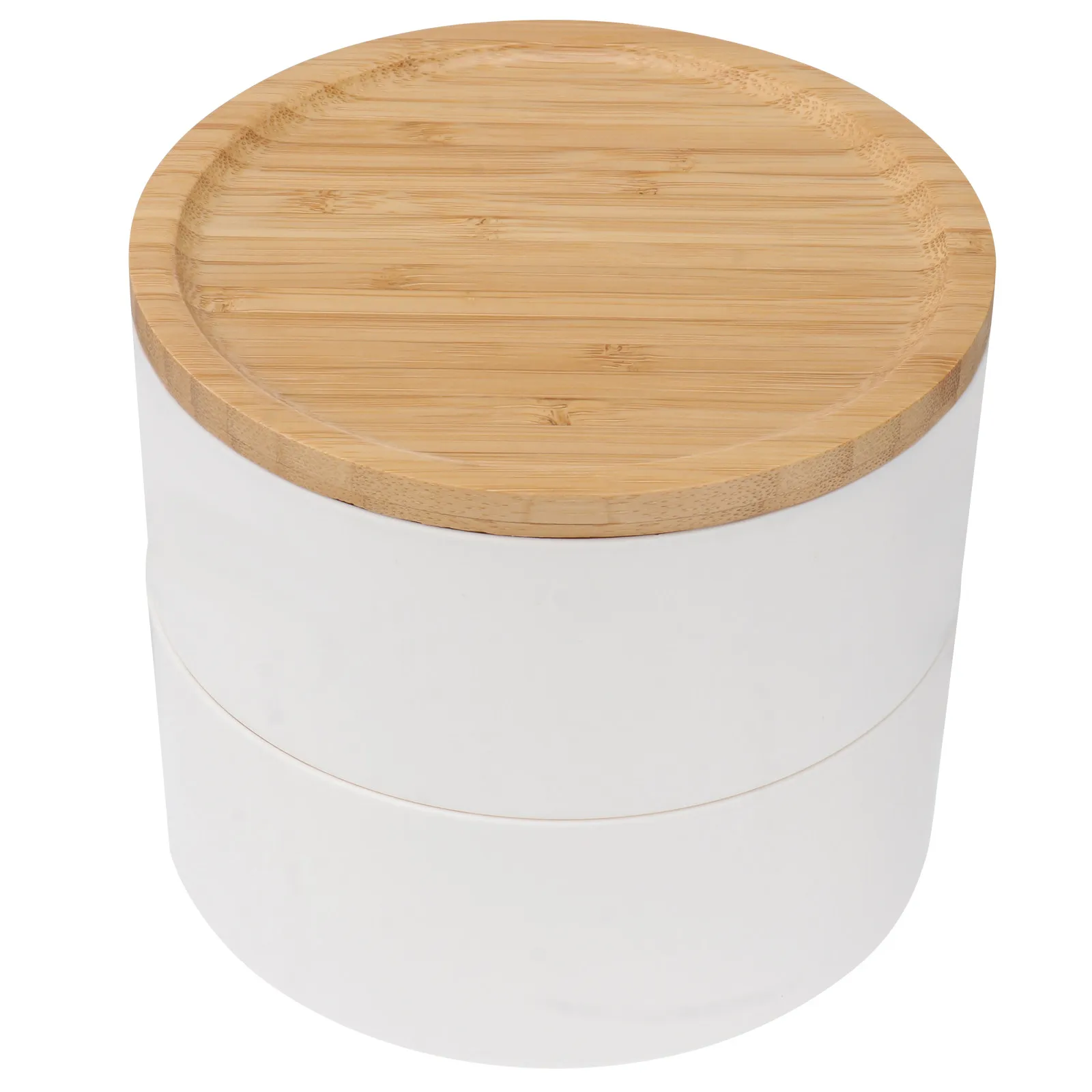 

1Pcs Jewelry Box Premium Material Compact Size Multi-Layer Stackable Organizer Ring Bracelet Necklace Storage Container