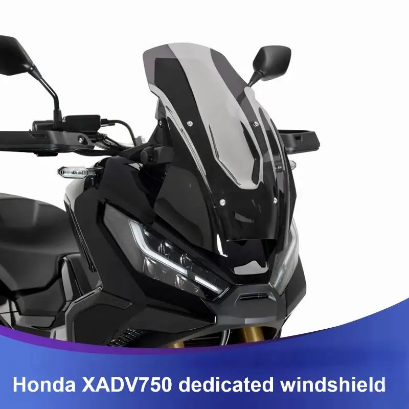 

Для Honda XADV750 2021-2025 лобовое стекло мотоцикла, ветровые дефлекторы, усиленный ветрозащитный экран, аксессуары для защиты экрана