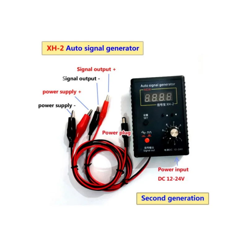 

XH-2 автомобильный симулятор сигналов, генератор, датчик Холла автомобиля, датчик положения коленчатого вала, тестер сигнала