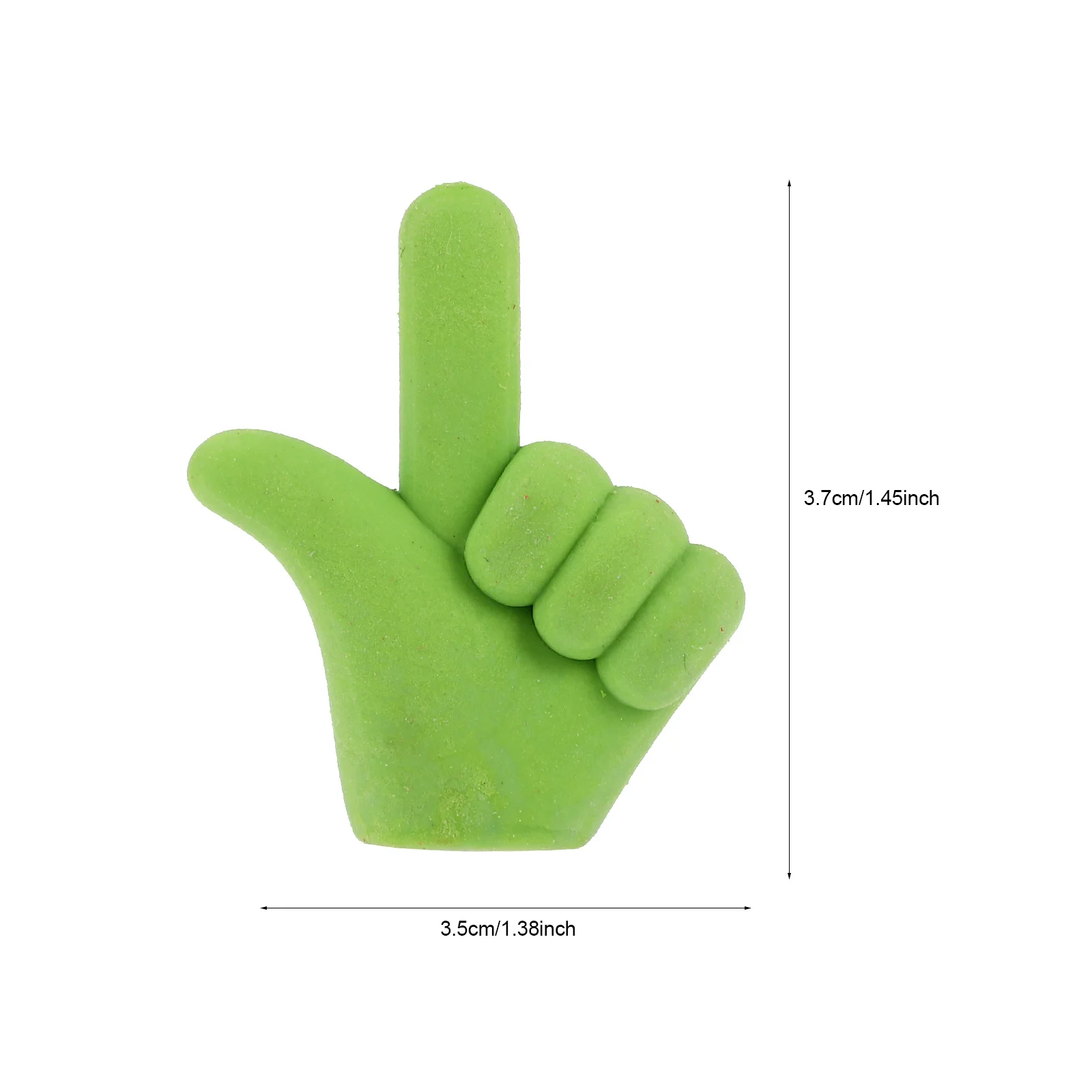 40Pcs Finger Shaped Eraser Cartoon Rubber Eraser Kindergarten School Students Gift Practical Supplies Kindergarten Stationery