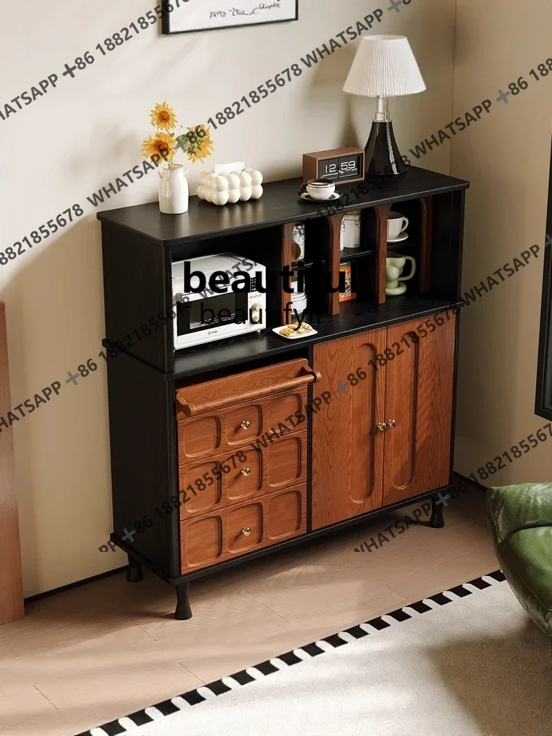Vintage Style Sideboard Cabinet Living Room Kitchen Storage Chest Retro Bookshelf