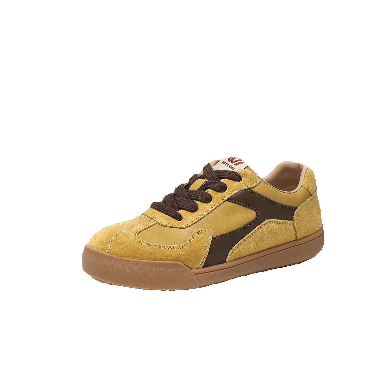 Echte leren skateboarding schoenen voor dames casual sneakers_voghion.com
