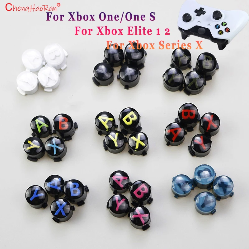 1Set Buttons For Xbox Series X S Controller Replacement ABXY Original Buttons Kit For XBox One One S Elite1 2Gamepad Repair Part