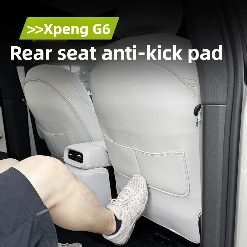

Совместим с Xpeng G6 2023 2024, противоударная подушка на заднее сиденье, защитный коврик против грязи, аксессуары для украшения интерьера