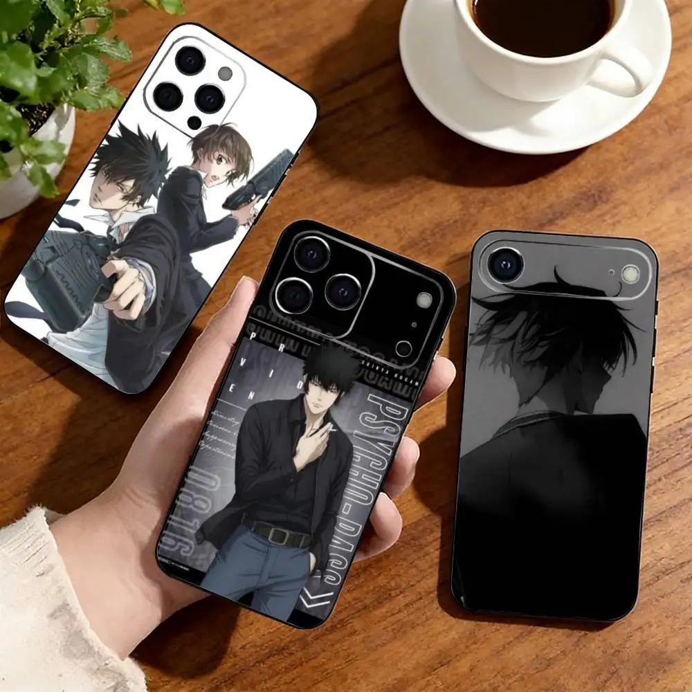 Overlord Shinya Kogami  Phone Case For iPhone17,16,15,14,13,12,11 Plus,Pro Soft Silicone Black Case