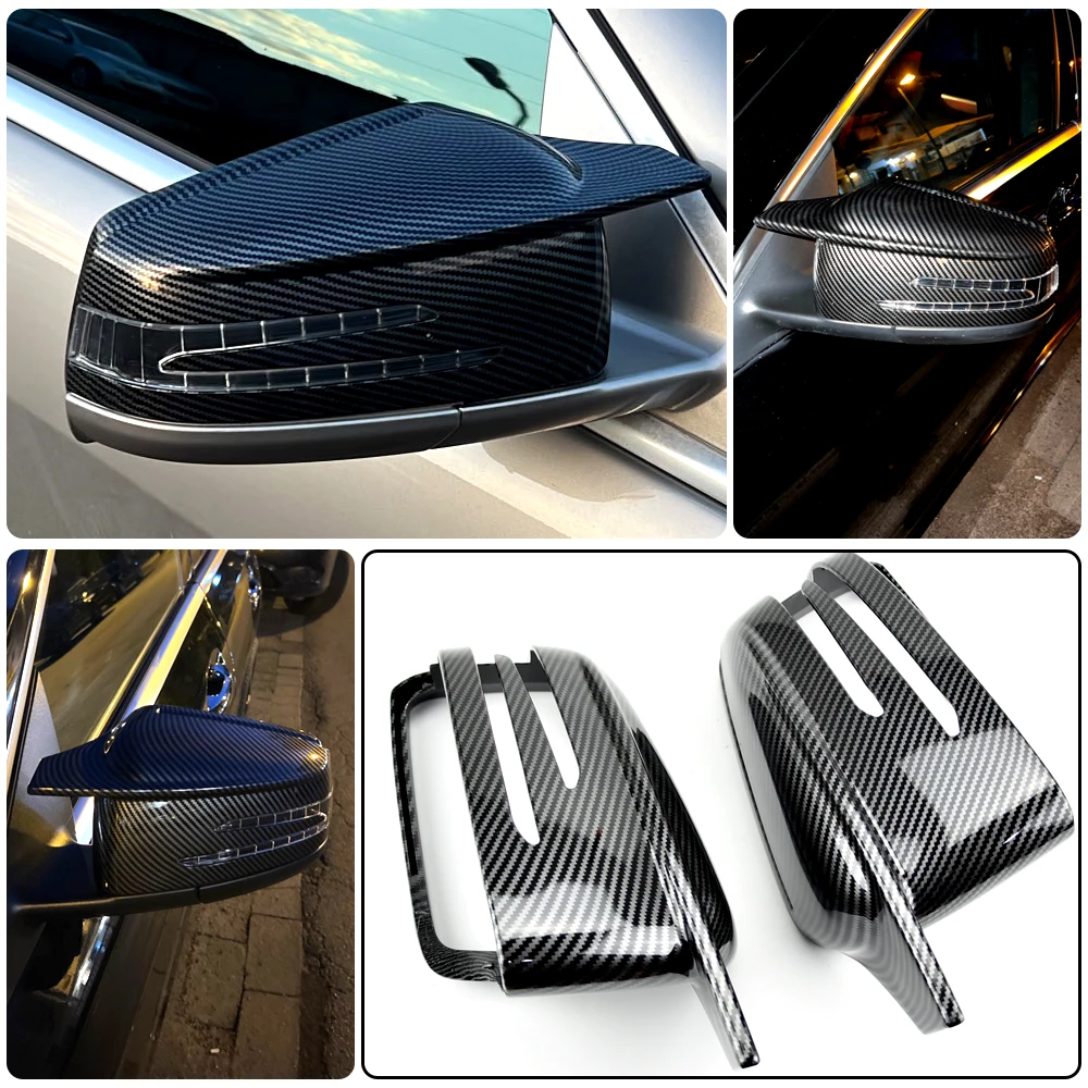 

Замена W212 W221 C117 X204 W176 W246 W204 X156 яркая черная крышка зеркала для Mercedes Benz A B C E S CLA GLK класса GLA