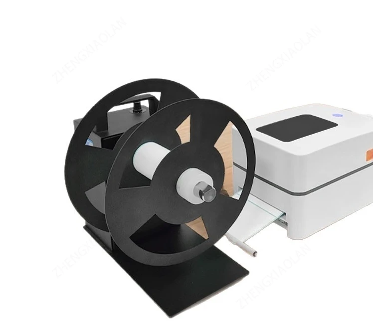 

BSC Label Rewinder for Sticker Barcode Roll, Automatic Take-Up Winder for Paper Tags, Hang Tag Coiler