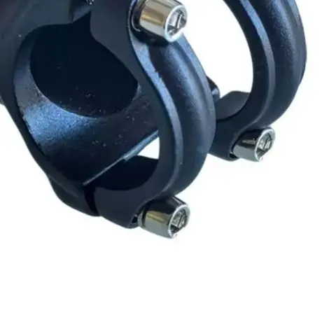 مقعد دراجة أنبوب دراجات بسرعة ثابتة ثلاثية الأبعاد مزورة Unibody سبائك الألومنيوم 12X6X6CM ضبط موضع المقود للتنقل #6