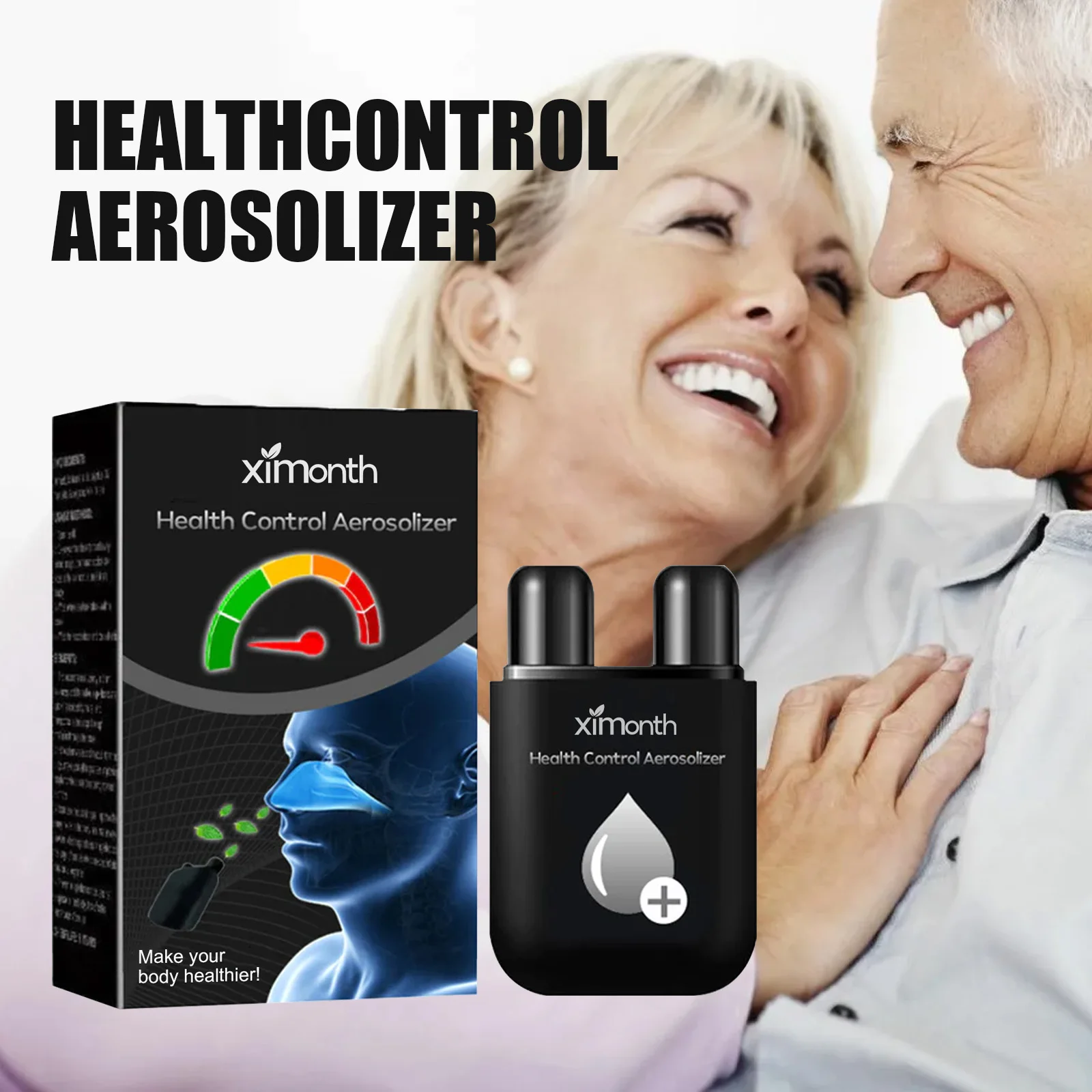 Blood Sugar Control Nasal Inhaler Relieve Dizziness Headache Stimulate Insulin Stable Blood Glucose Levels Diabetes Health Care