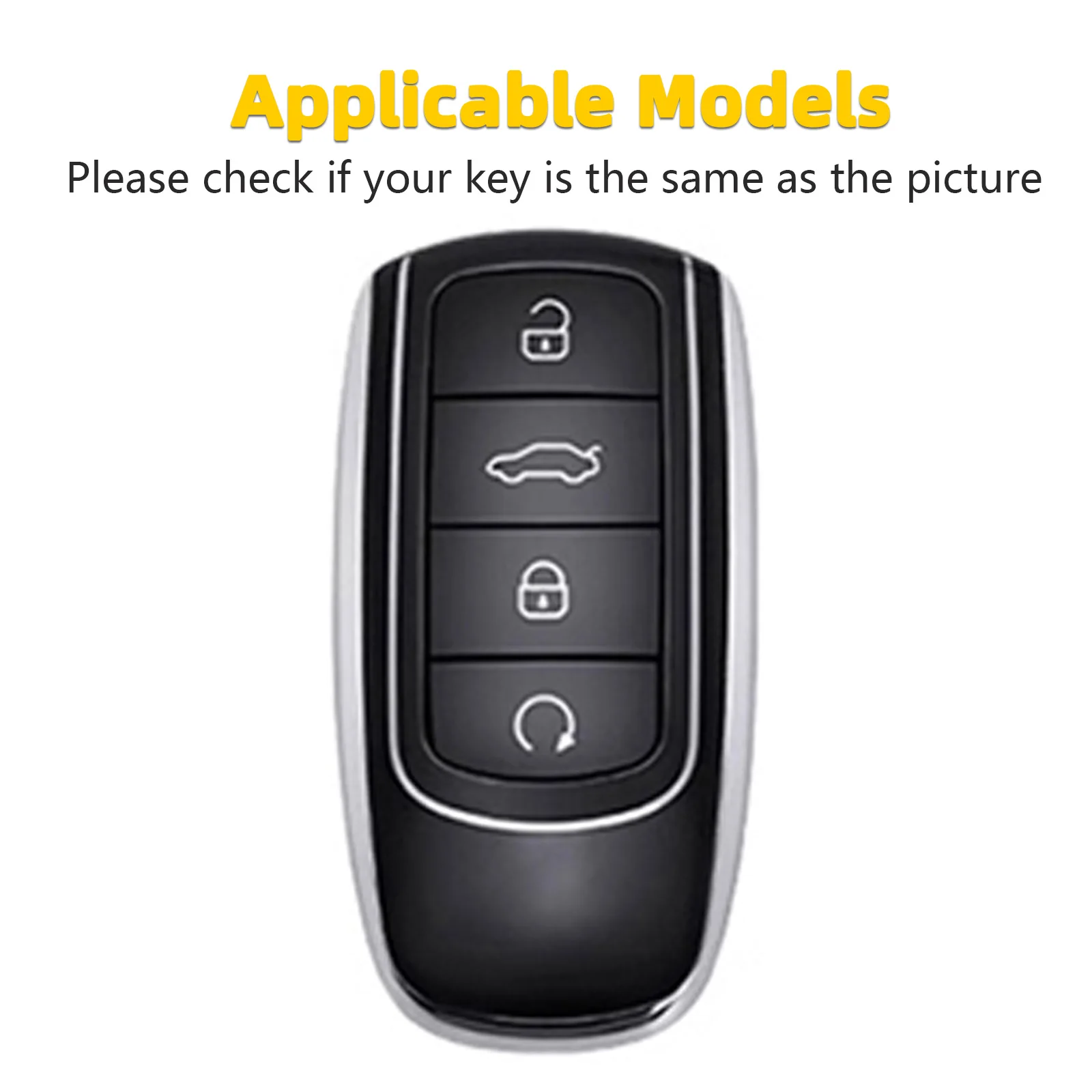 Car Key Cover Case Shell Protector Bag Keychain Keyring For Chery Omoda C5 5 FX 7 Tiggo 8 PLUS 8 Pro 7 Pro 5 PLU Car Accessories