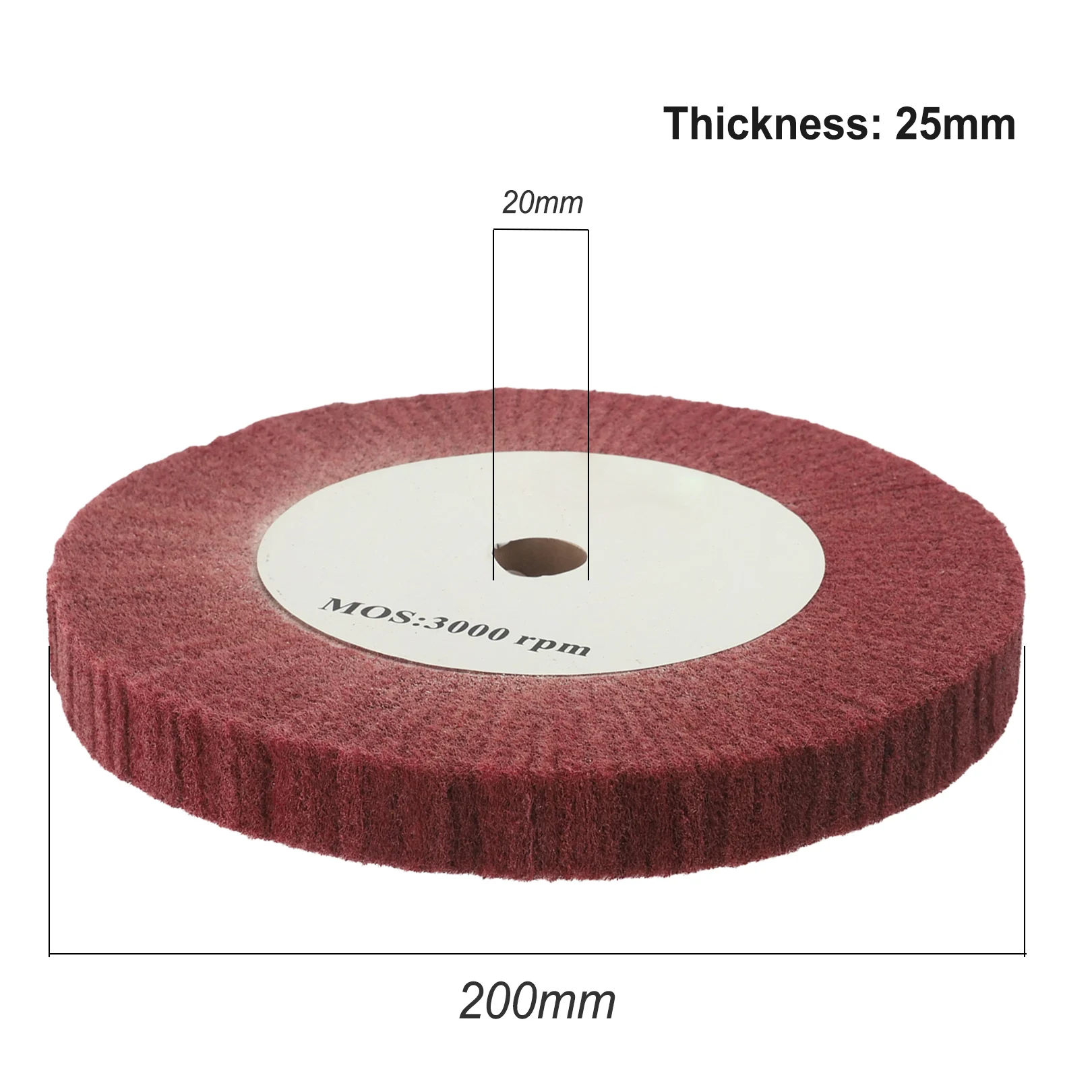 Wheel Abrasive Scouring Grinding Flap Non-woven Polishing 6